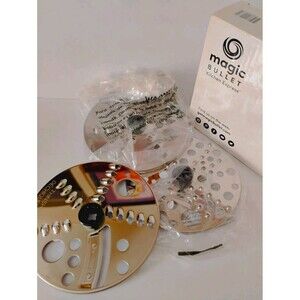 Magic Bullet Kitchen Express Blade Upgrade Kit Discs Slice Shred New Open Box